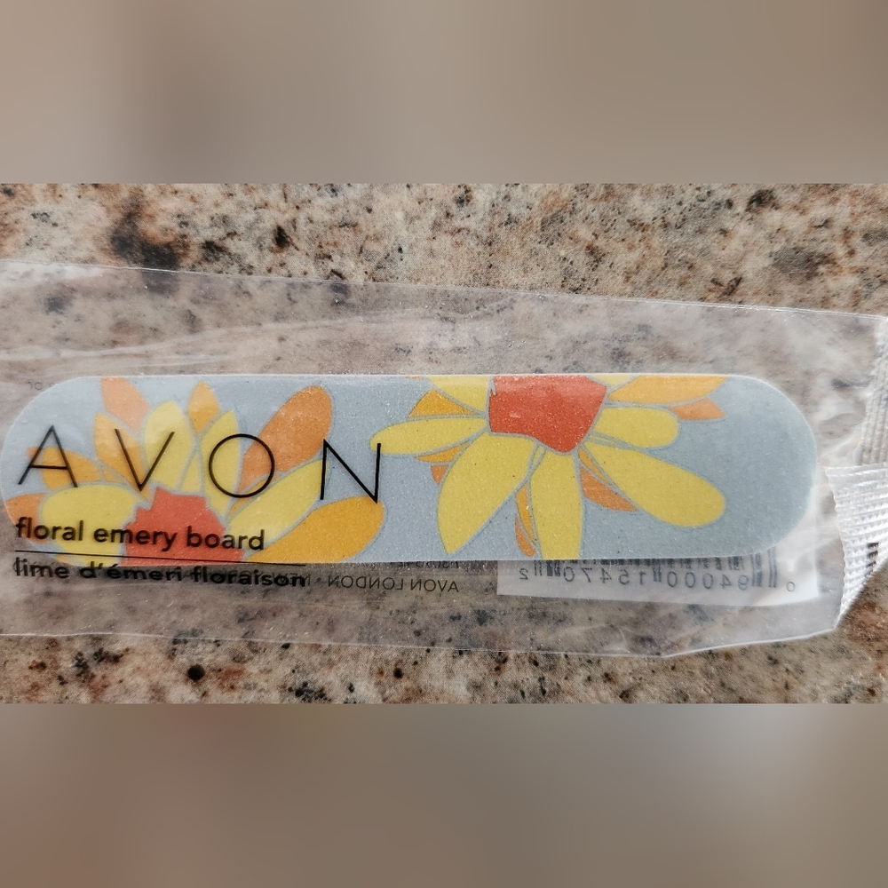 Avon Floral Mini Emery Board (bag of 50)